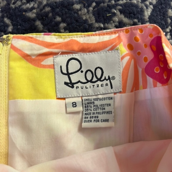 Vintage Lilly Pulitzer skirt sz 8 - Picture 2 of 8